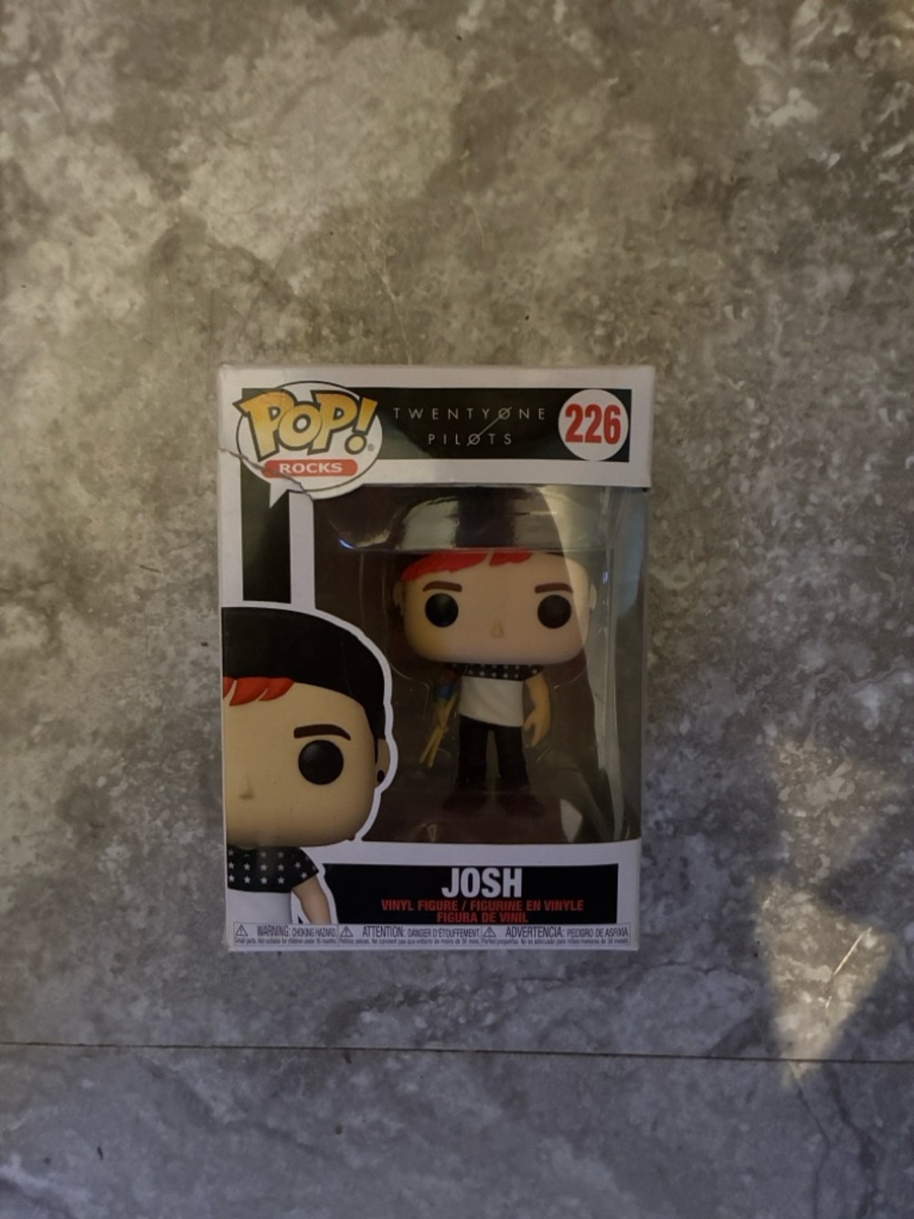 Funko Pop! Rocks Twenty One Pilots Josh Dun #226 - Red Hair Vinyl Figure